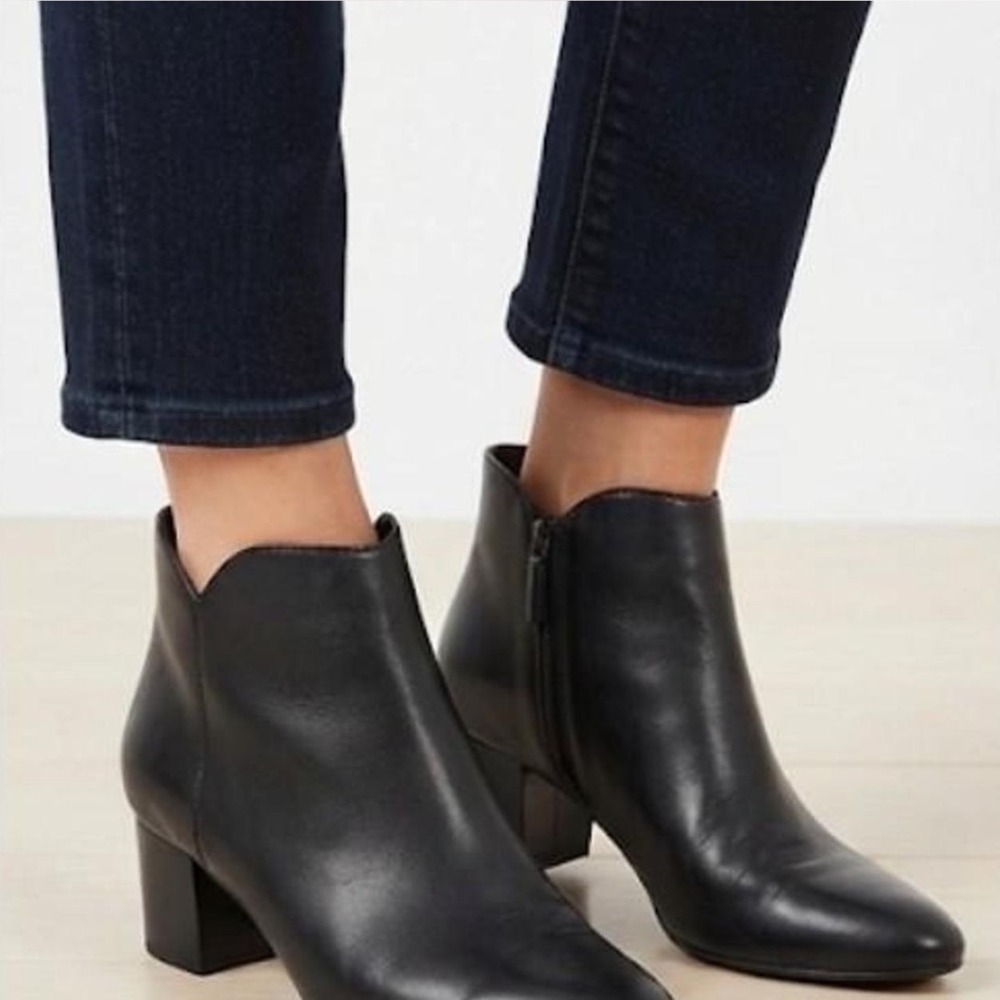 Cole Haan Black Women's Elyse Pointed-Toe Dress Booties Size 5B NEW!